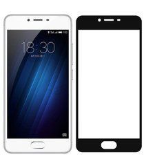 Защитное стекло 3D Plus для Meizu M3 / M3 mini / M3s Черный