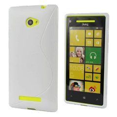 Чохол TPU S-line для HTC 8X Білий