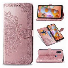 Чохол-книжка Art Book для Samsung A115F Galaxy A11 / Galaxy M11 Рожевий