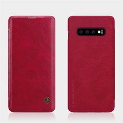 Чохол-книжка Nillkin Qin для Samsung G975F Galaxy S10 Plus Червоний