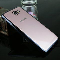 TPU чехол Electro-plating для Samsung G610F Galaxy J7 Prime (2016) Черный