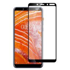 Захисне скло Full Glue для Nokia 3.1 Plus 2018 Чорний