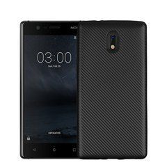 Захисний чохол Carbon TPU для Nokia 3 2017 Чорний