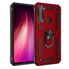 Защитный чехол Kvadrat Ring для Xiaomi Redmi Note 8 / Note 8 2021 Красный