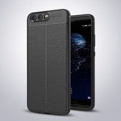 Захисний чохол Leather для Huawei P10 Plus Чорний