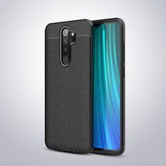 Захисний чохол Leather для Xiaomi Redmi Note 8 Pro Чорний