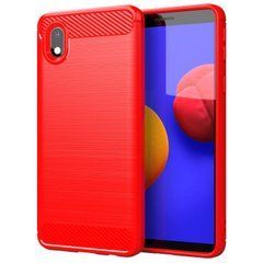 Защитный чехол Slim TPU для Samsung A013F Galaxy A01 Core / M013F Galaxy M01 Core Красный