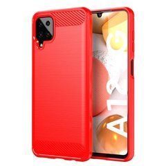 Защитный чехол Slim TPU для Samsung A125F Galaxy A12 / A127F Galaxy A12 Nacho / Galaxy A12s / Galaxy M12 Красный