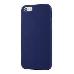 Захисний чохол TPU Matte для iPhone 5 / iPhone 5S / iPhone SE Синій