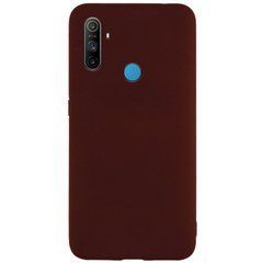 Захисний чохол TPU Softon для Realme C3 Бордовий