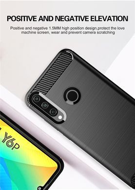 Защитный чехол Slim TPU для Huawei Y6P Черный