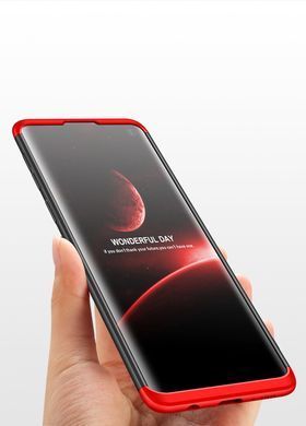 Захисний чохол GKK Full 360 для Samsung G970F Galaxy S10e Чорний / Червоний