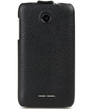 Чехол-флип Melkco Jacka для Lenovo A390 Черный
