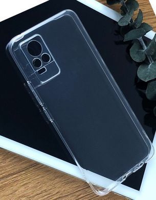 TPU чехол Strong Clear 0,5mm для Vivo V21e Прозрачный