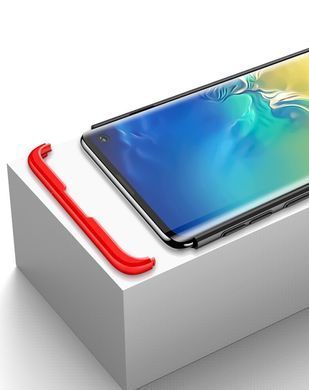 Захисний чохол GKK Full 360 для Samsung G970F Galaxy S10e Чорний / Червоний