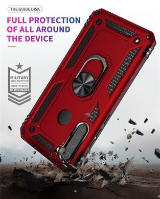 Захисний чохол Kvadrat Ring для Xiaomi Redmi Note 8 / Note 8 2021 Червоний
