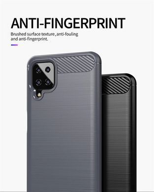 Защитный чехол Slim TPU для Samsung A125F Galaxy A12 / A127F Galaxy A12 Nacho / Galaxy A12s / Galaxy M12 Серый