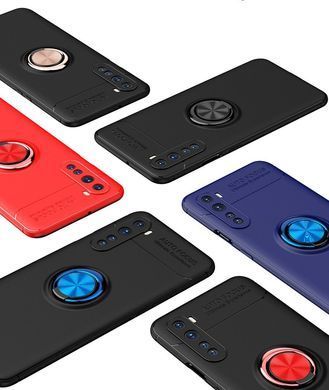 Захисний чохол Color Ring для OnePlus Nord Червоний