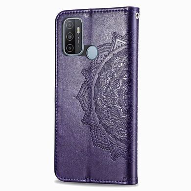Чохол-книжка Art Book для Oppo A53 / A32 / A33 Фіолетовий