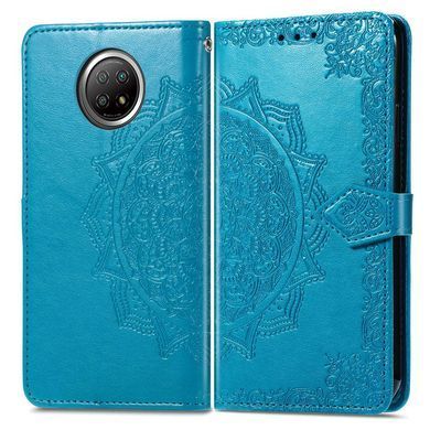 Чехол-книжка Art Book для Xiaomi Redmi Note 9 5G / Redmi Note 9T Синий
