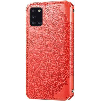 Чохол-книжка Flower Book для Samsung A315F Galaxy A31 Червоний