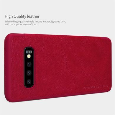 Чохол-книжка Nillkin Qin для Samsung G975F Galaxy S10 Plus Червоний