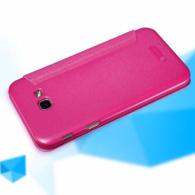 Чохол-книжка Nillkin Sparkle для Samsung A520F Galaxy A5 2017 Рожевий