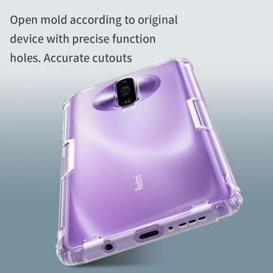 TPU чехол Nillkin Nature для Xiaomi Redmi K30 / Poco X2 Прозрачный