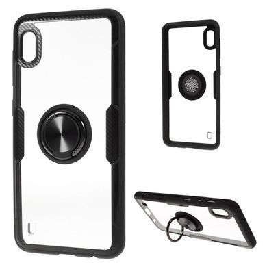 Захисний чохол Crystal Ring для Samsung A105F Galaxy A10 Чорний