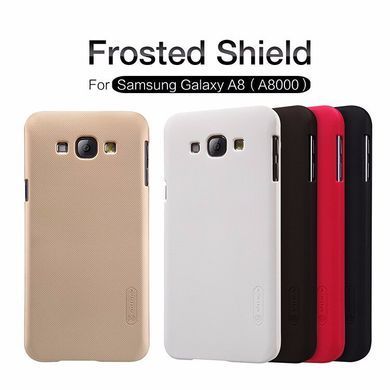 Защитный чехол Nillkin Frosted Shield для Samsung A800 Galaxy A8 Черный