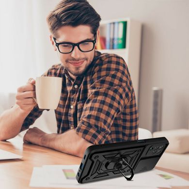 Защитный чехол Kvadrat Ring Lock для Samsung Galaxy M53 5G Красный