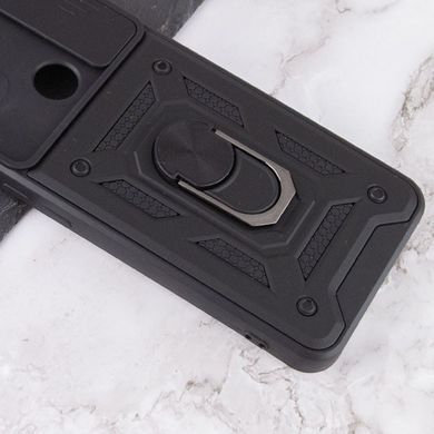 Защитный чехол Kvadrat Ring Lock для Xiaomi Redmi A1 Plus / Redmi A2 Plus / Poco C50 Черный