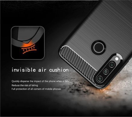 Защитный чехол Slim TPU для Huawei Y6P Черный