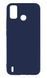 Захисний чохол Liquid Case Full Cover для Tecno Spark 6 GO Dark Blue