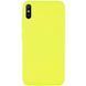 Захисний чохол Liquid Case Full Cover для Xiaomi Redmi 9A Жовтий