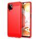 Защитный чехол Slim TPU для Samsung A125F Galaxy A12 / A127F Galaxy A12 Nacho / Galaxy A12s / Galaxy M12 Красный