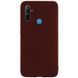 Защитный чехол TPU Softon для Realme C3 Бордовый