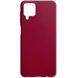 Защитный чехол TPU Softon для Samsung A125F Galaxy A12 / A127F Galaxy A12 Nacho / Galaxy A12s / Galaxy M12 Бордовый
