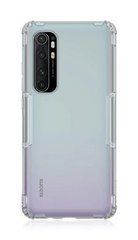 TPU чехол Nillkin Nature для Xiaomi Mi Note 10 Lite Серый