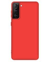 Защитный чехол Liquid Case Full Cover для Samsung Galaxy S21 Красный
