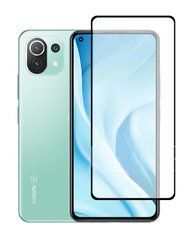Защитное стекло 5D Plus для Xiaomi Mi 11 Lite / Mi 11 Lite 5G / Mi 11 Lite 5G NE Черный