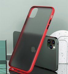 Захисний чохол Сolor Buttons для iPhone 12 Pro Max Червоний