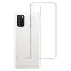 TPU чехол Strong Clear 0,5mm для Samsung A025 Galaxy A02s Прозрачный