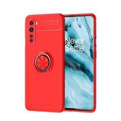 Захисний чохол Color Ring для OnePlus Nord Червоний