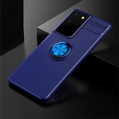 Защитный чехол Color Ring для Samsung Galaxy S21 Ultra Синий
