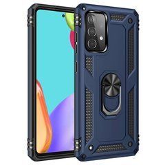 Захисний чохол Kvadrat Ring для Samsung Galaxy A52 2021 / A52s 5G Темно-синій