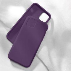 Захисний чохол Liquid Case Full Cover для iPhone 11 Pro Max Фіолетовий