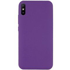 Захисний чохол Liquid Case Full Cover для Xiaomi Redmi 9A Фіолетовий