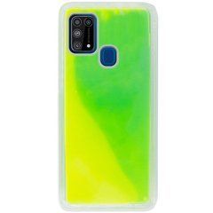 Защитный чехол Neon с песком для Samsung M315F Galaxy M31 Зеленый