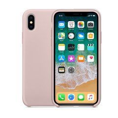 Защитный чехол Original Liquid Case для iPhone 10 (X) / iPhone XS Бежевый